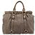 Borsa Tote Miu Miu Vitter Lux 2way Beige Gold Auth 204047A D'oro - vista 13