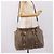 Borsa Tote Miu Miu Vitter Lux 2way Beige Gold Auth 204047A D'oro - vista 28