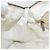 Borsa Boston CHANEL Choco Bar in pelle bianca e argento CC Auth 203440V Bianco - vista 24
