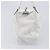 Borsa Boston CHANEL Choco Bar in pelle bianca e argento CC Auth 203440V Bianco - vista 3