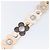 FENDI Strap Leather Beige Silver gold Auth 203680M Argenté Doré - vue 10