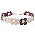 FENDI Strap Leather Beige Silver gold Auth 203680M Argenté Doré - vue 3