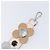FENDI Strap Leather Beige Silver gold Auth 203680M Argenté Doré - vue 6