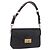 Borsa a spalla PRADA Ready Lock in pelle nera e oro autentica am12604V Nero D'oro