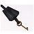Borsa a spalla PRADA Ready Lock in pelle nera e oro autentica am12604V Nero D'oro - vista 23