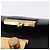 Borsa a spalla PRADA Ready Lock in pelle nera e oro autentica am12604V Nero D'oro - vista 25