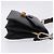 Borsa a spalla PRADA Ready Lock in pelle nera e oro autentica am12604V Nero D'oro - vista 3