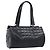 Borsa a mano CHANEL Choco Bar in pelle d'agnello nera e oro CC Auth 204075V Nero D'oro