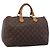 LOUIS VUITTON Monogram Speedy 35 Hand Bag M41524 LV Auth 201510 Monogramma