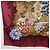 Hermès HERMES Carre 90 Pañuelo de Seda Bordeaux Auth 198389M Burdeos - vista 8