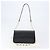 Bolsa de Ombro BALLY em Couro Preto e Dourado Auth BA15556 - vista 12
