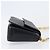 Bolsa de Ombro BALLY em Couro Preto e Dourado Auth BA15556 - vista 3