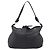 LOEWE Shoulder Bag Leather Black Silver Auth 201357 Silvery - view 2