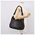 LOEWE Shoulder Bag Leather Black Silver Auth 201357 Silvery - view 25