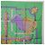 Hermès Pañuelo HERMES Carre 90 Seda Verde Auth 200005M - vista 17