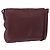 Borsa a tracolla GUCCI Interlocking in pelle Bordeaux Argento 322056 Auth ka6271V Bordò