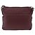 Borsa a tracolla GUCCI Interlocking in pelle Bordeaux Argento 322056 Auth ka6271V Bordò - vista 2