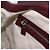 Borsa a tracolla GUCCI Interlocking in pelle Bordeaux Argento 322056 Auth ka6271V Bordò - vista 27