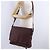 Borsa a tracolla GUCCI Interlocking in pelle Bordeaux Argento 322056 Auth ka6271V Bordò - vista 29