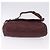 Borsa a tracolla GUCCI Interlocking in pelle Bordeaux Argento 322056 Auth ka6271V Bordò - vista 6