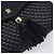 BALLY Schultertasche mit Kette aus Leder Schwarz Gold Auth 204454 Golden - Ansicht 18