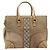 Borsa a mano GUCCI GG Canvas Suede Beige Gold 120897 Auth 203634 D'oro - vista 13