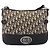 Christian Dior Trotter Canvas Schultertasche Navy Silver Auth 204603V Silber Marineblau - Ansicht 13