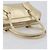 Miu Miu Handtasche aus Leder Gold authentisch 204426 Golden - Ansicht 7