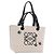 LOEWE x Ghibli Spirited Away Soot Sprites Anagram Tote Small Auth 167586SM Nero Beige
