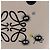 LOEWE x Ghibli Spirited Away Soot Sprites Anagram Tote Small Auth 167586SM Nero Beige - vista 23