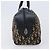 Borsa a mano Christian Dior Trotter Canvas Navy Gold Tone Auth BA15542 Blu navy - vista 4