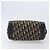 Borsa a mano Christian Dior Trotter Canvas Navy Gold Tone Auth BA15542 Blu navy - vista 5