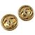 Boucles d'oreilles CHANEL Métal Doré CC Auth 204668
