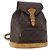 Zaino LOUIS VUITTON Monogram Montsouris MM M51136 LV Auth 197278 Monogramma