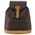 Zaino LOUIS VUITTON Monogram Montsouris MM M51136 LV Auth 197278 Monogramma - vista 13