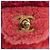 Borsa a tracolla CHANEL Mini Matelasse 17 in tweed Pink Gold CC Auth 200776SAM Rosa D'oro - vista 18