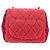 Borsa a tracolla CHANEL Mini Matelasse 17 in tweed Pink Gold CC Auth 200776SAM Rosa D'oro - vista 2