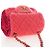 Borsa a tracolla CHANEL Mini Matelasse 17 in tweed Pink Gold CC Auth 200776SAM Rosa D'oro - vista 6