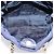 Bolsa de Ombro com Corrente PRADA Nylon Navy Gold Auth 203877 Dourado Azul marinho - vista 11
