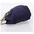 Bolsa de Ombro com Corrente PRADA Nylon Navy Gold Auth 203877 Dourado Azul marinho - vista 3