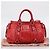 Borsa a mano Miu Miu Vitellolux 2way Red Gold Auth 204332V Rosso D'oro - vista 12