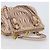 Borsa a mano Miu Miu Matelassé in pelle 2way Beige Tono Oro Auth 167614M - vista 14