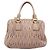 Borsa a mano Miu Miu Matelassé in pelle 2way Beige Tono Oro Auth 167614M - vista 2