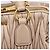 Borsa a mano Miu Miu Matelassé in pelle 2way Beige Tono Oro Auth 167614M - vista 25