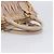 Borsa a mano Miu Miu Matelassé in pelle 2way Beige Tono Oro Auth 167614M - vista 6