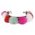 FENDI Strap Leather Multicolor Silver Auth 203712M Prata Multicor - vista 3