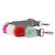 FENDI Strap Leather Multicolor Silver Auth 203712M Prata Multicor - vista 5