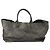 Borsa BOTTEGA VENETA INTRECCIATO in pelle nera argento Auth 201995 Nero - vista 2