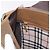 Borsa a tracolla BURBERRY in pelle marrone argento Auth 204741A - vista 24