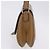 Borsa a tracolla BURBERRY in pelle marrone argento Auth 204741A - vista 3